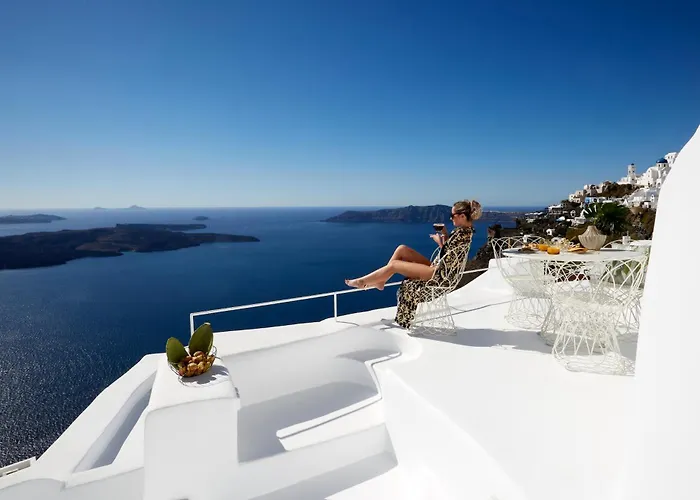 Gitsa Cliff Luxury Villa Imerovigli 