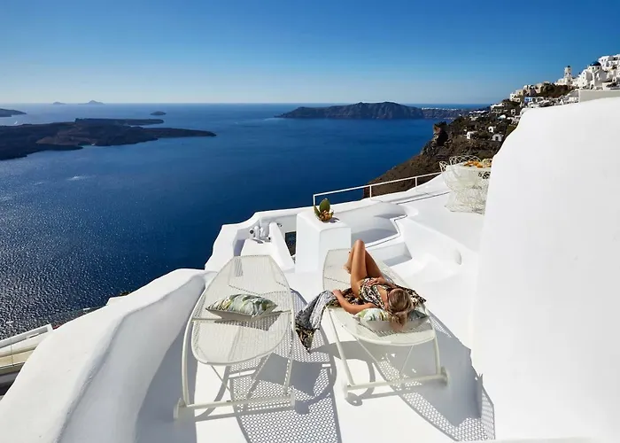 Gitsa Cliff Luxury Villa Imerovigli 